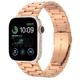 Armbånd Rustfrit stål Apple Watch SE 2022 (44mm) - Rose