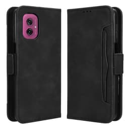 SKALO Motorola Moto G55 5G 6-RUM Pungetaske - Sort