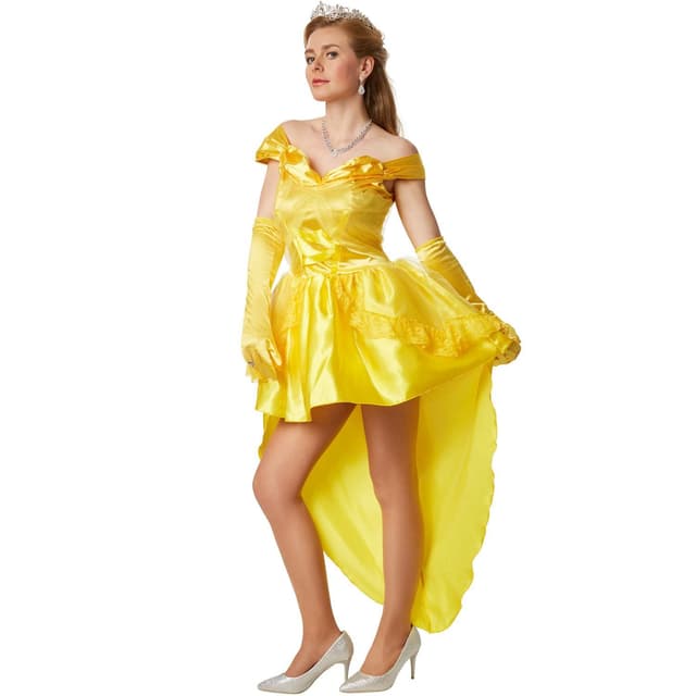 Prinsesse Belle kostume - XXL