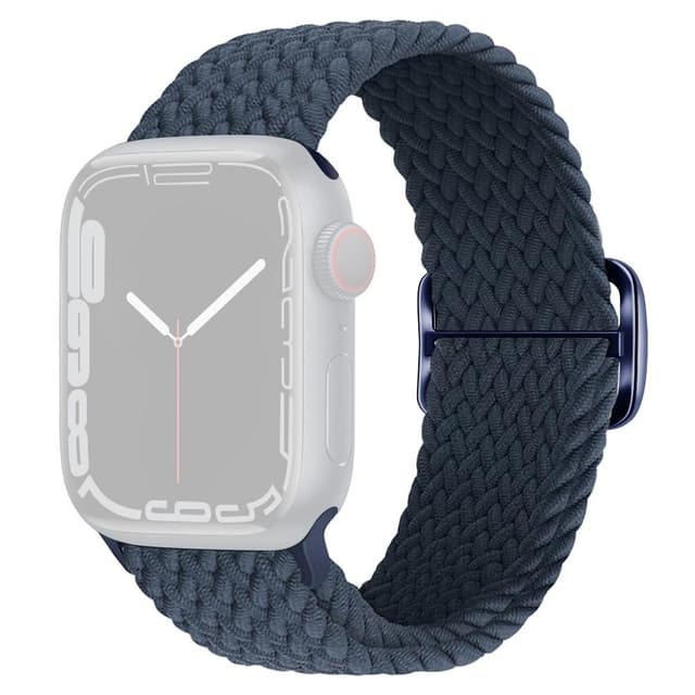 SKALO Flettet Rem Apple Watch Series 4-6 40mm - Mørkeblå