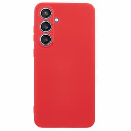 SKALO Samsung S24 FE Ultratynd TPU-skal - Rød