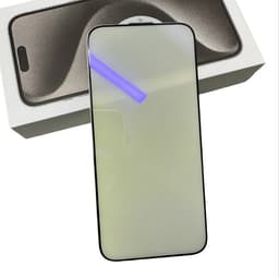 iPhone 16 skærmbeskytter i hærdet glas med anti-blåt lys iPhone 16 Pro