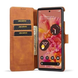 DG-Ming Wallet cover 3-kort Google Pixel 6 - Brun