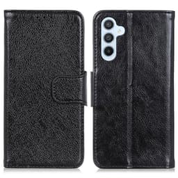 Textured Split Leather Wallet Case Samsung Galaxy A73 5G