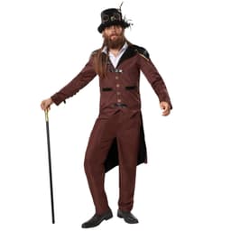 Steampunk Greve kostume - L