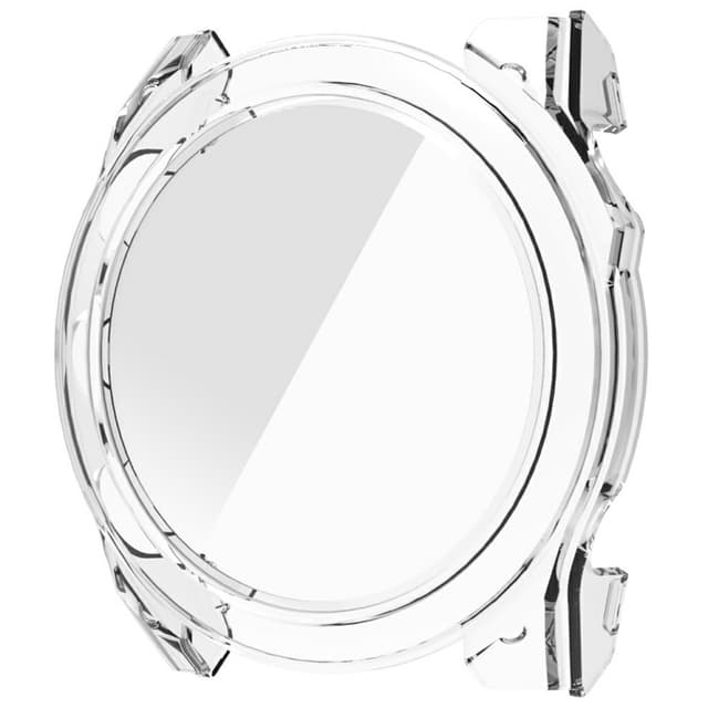 Til Garmin Fenix ​​8 47 mm AMOLED Hard PC Watch Case Cover med hærdet glas