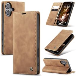 CASEME Retro tegnebog taske til iPhone 16
