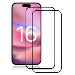 AMORUS For iPhone 16 Plus Skærmbeskytter Glas 2stk