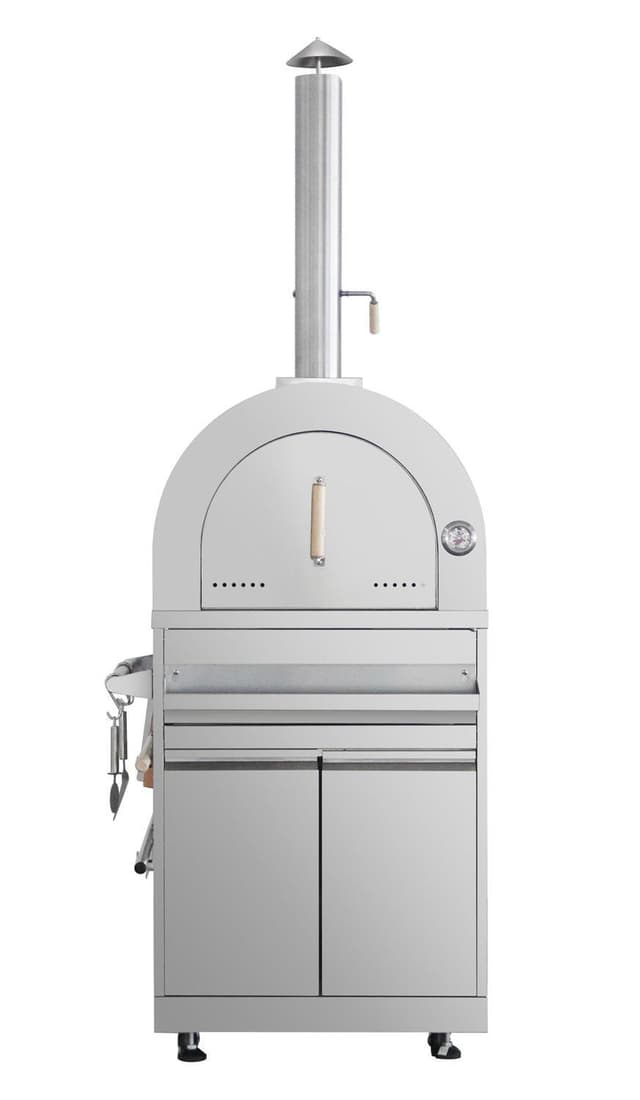 Myoutdoorkitchen - Inox Range - Modul med pizzaovn