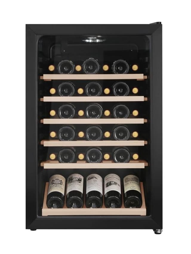 Cavin - fritstående vinkøleskab Sort - Polar Collection 49