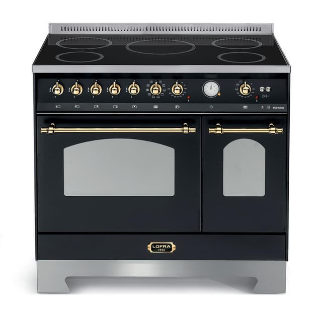 Lofra - Dolce Vita 90 cm (2 ovne) (Sort/Messing) Induktion