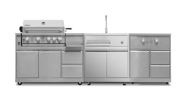 Myoutdoorkitchen - Inox Range - Fritstående udekøkken - Ontario