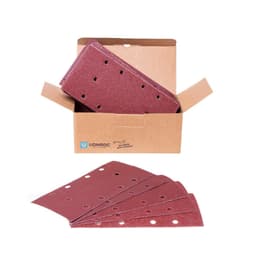 VONROC Slibepapir - 92 x 187 mm | Universel | Inh. 50 stk.