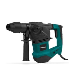 VONROC Borehammer - 1800W - Rotation - Pneumatisk - 6 Joule | SDS plus | Inkl. Borehoved og Tilbehør