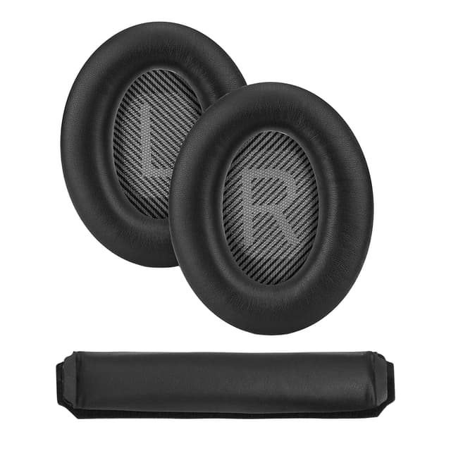 Udskiftningsørepuder og pandebånd til Bose QC15 QC25 QC35 hovedtelefoner