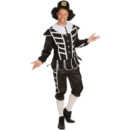 Musketer kostume - M