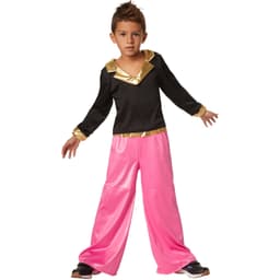 Disco danser børnekostume - 116 (5-6y)