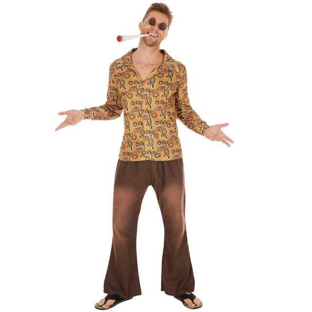 Hippie John kostume - M