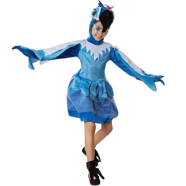 Pragtfuld papegøje kostume - 116 (5-6y)