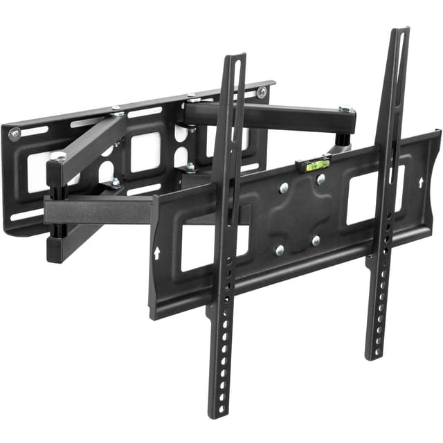 Vægbeslag 26-55 tommer (66-138 cm.) (Vipbar + Svingbar + Vaterpas) - sort