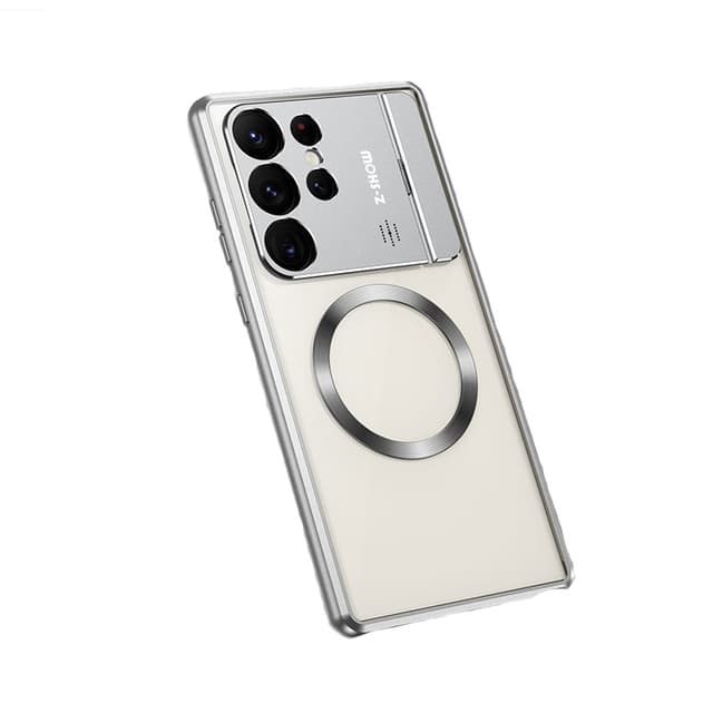 Magnetisk suge-foldebeslag Aromaterapi telefontaske til Samsung Samsung Galaxy S23 Ultra