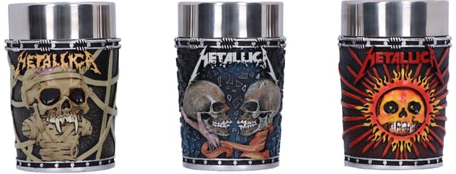 Nemesis Now Metallica shot glas (3-pakke)