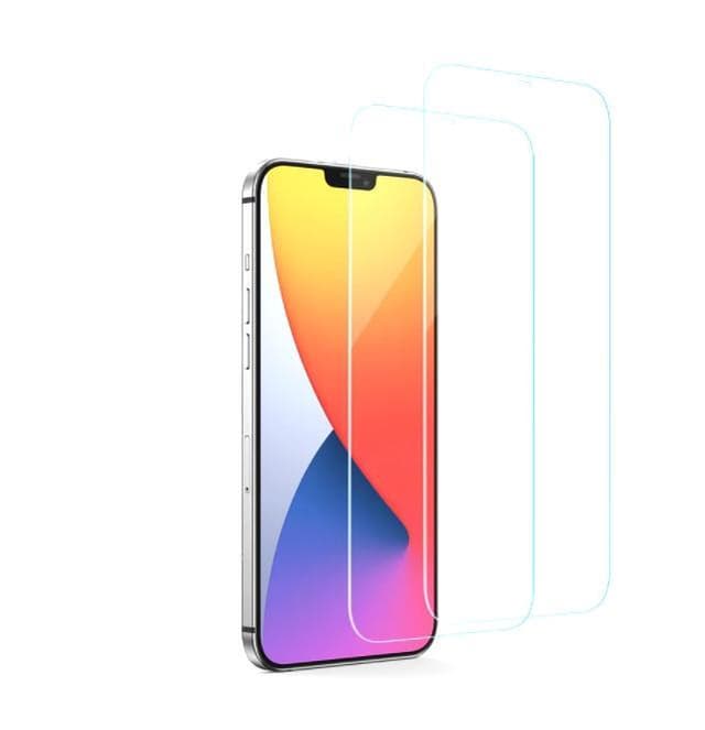 2-PAK SKALO iPhone 12 Pro Max Hærdet Glas Skærmbeskyttelse
