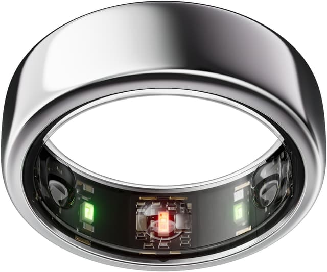Oura Ring Gen3 Horizon smart-ring størrelse 11 (sølv)