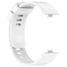 Silikone udskiftningsurrem til Redmi Watch 4/Xiaomi 8 Pro Hvid