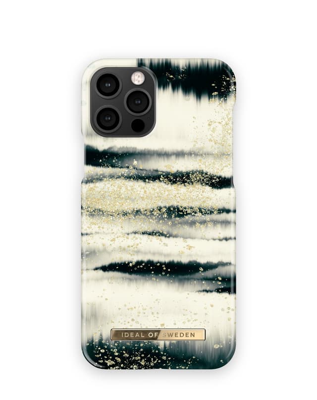 Printed Case iPhone 12/12P Golden Tie Dye