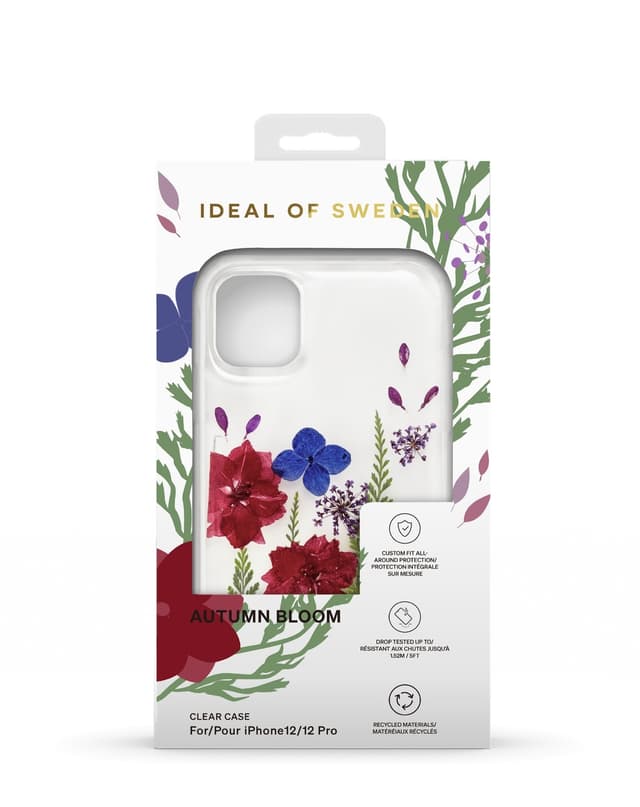 Clear Case iPhone 12/12P Autumn Bloom