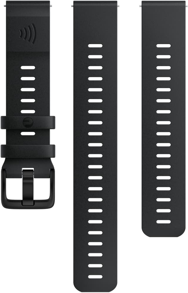 Polar Payment-urrem 20 mm S-L (sort)