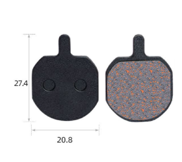 Skivebremseklodser TP-04B til Hans MX3, MX4, MX5, CX5, Helix3, X5