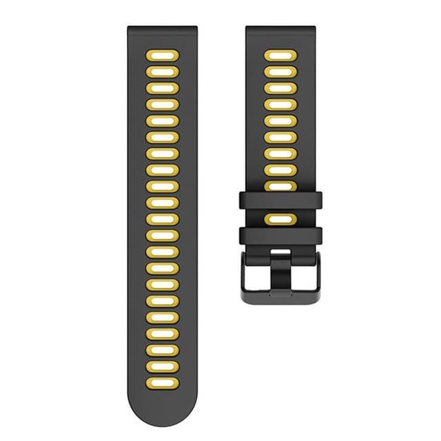 Twin Urrem til Garmin VivoMove - Sort/gul