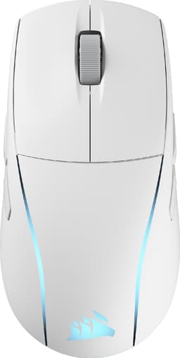 Corsair M75 RGB trådløs gaming-mus (hvid)