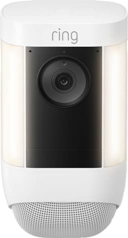 Ring Spotlight Cam Pro sikkerhedskamera (hvid/batteri)