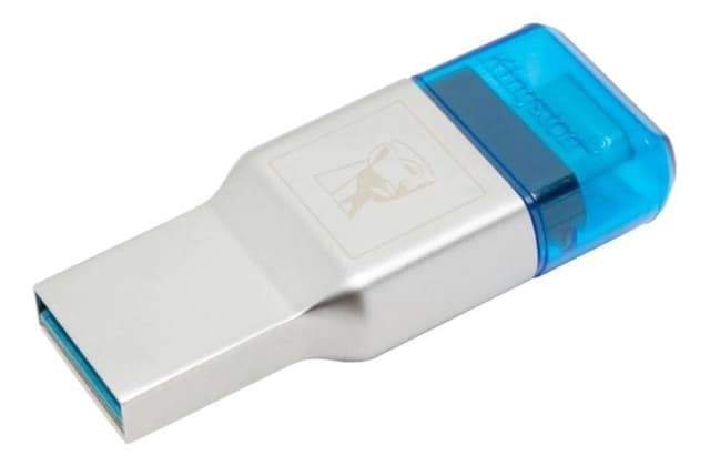 Kingston MobileLite Duo 3C microSD card reader,type-c, silver