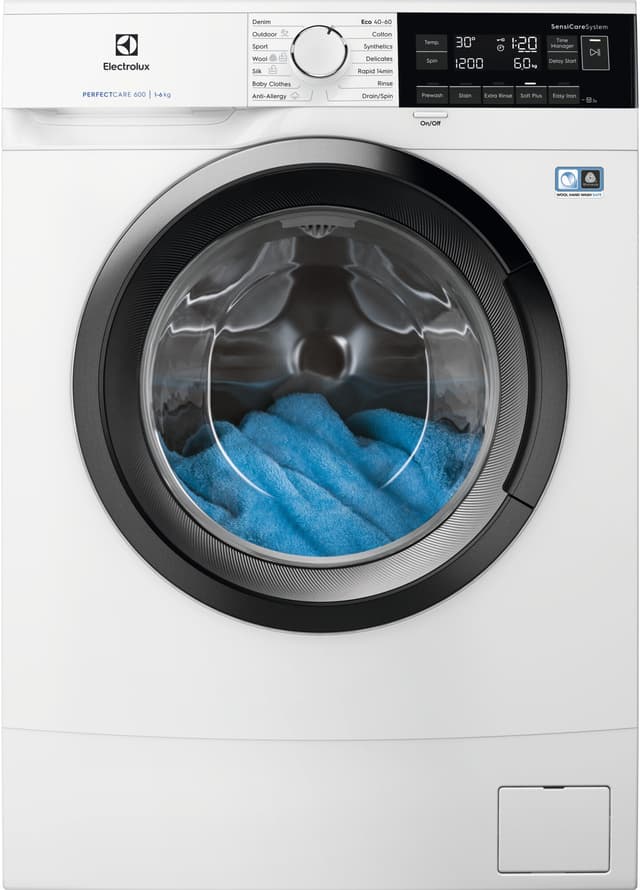 Electrolux Serie 600 vaskemaskine EW6S662W38 (kompakt 6 kg)
