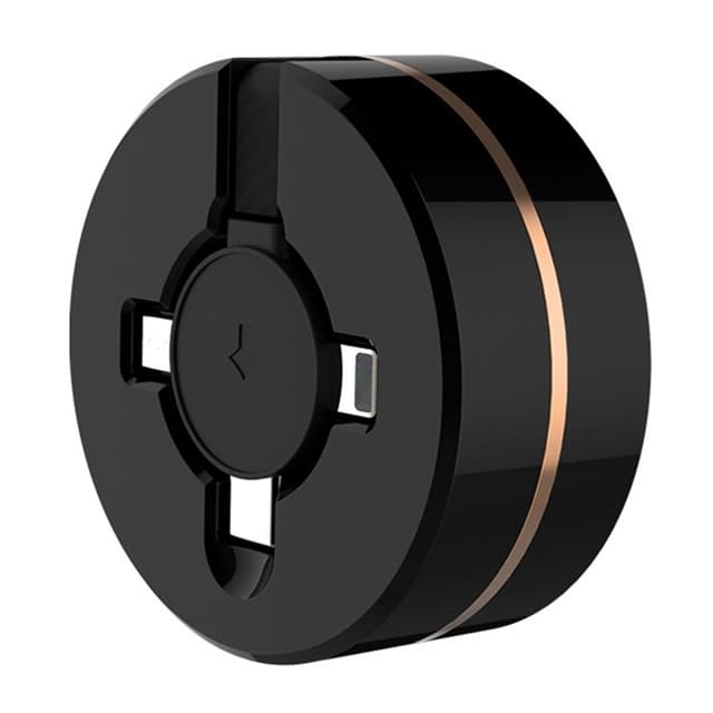 USB til lyn Micro-usb USB-C 3-i-1 kabel 66W hurtig opladning
