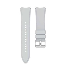 Silikone urrem No-Gap Samsung Galaxy Watch 7 (44mm) - Lysegrå