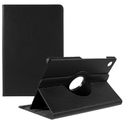 SKALO Samsung Tab A8 10.5 (2021/2022) 360 Litchi Flip Cover - Sort