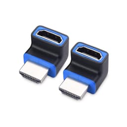 Cable Matters vinklet HDMI-adapter 8K60Hz 4K120Hz HDR 2-pak