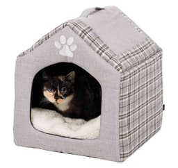 Hundeseng Silas 40x45x40cm grå/creme