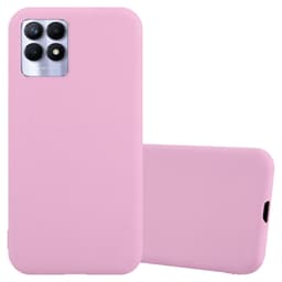Cover Realme 8i / Narzo 50 4G Etui Case (Lyserød)
