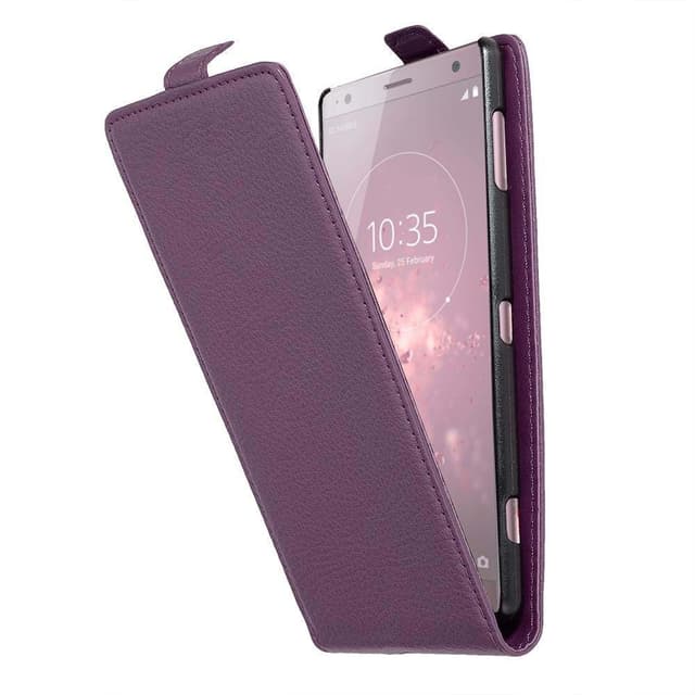 Sony Xperia XZ2 Pungetui Flip Cover (Lilla)