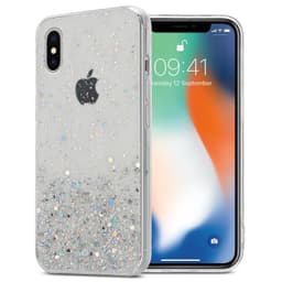 iPhone X / XS Cover Etui Case (Gennemsigtig)