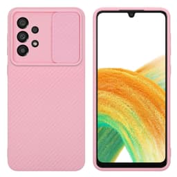 Samsung Galaxy A33 5G Cover Etui Case (Lyserød)