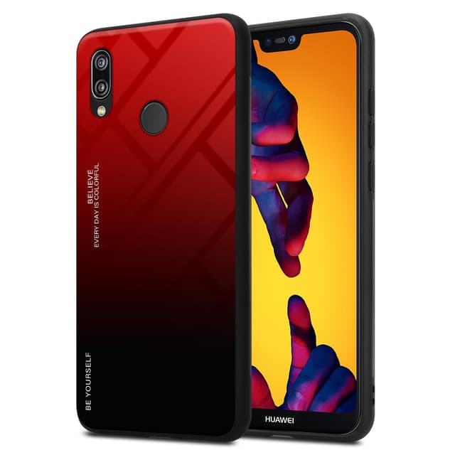 Cover Huawei P20 LITE 2018 / NOVA 3E Etui Case (Sort)