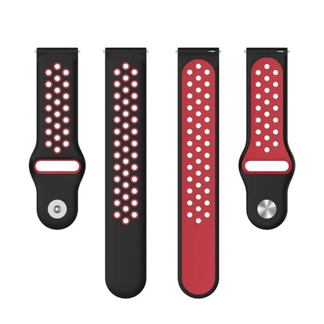 EBN Sport urrem OnePlus Watch 2 - Sort/rød