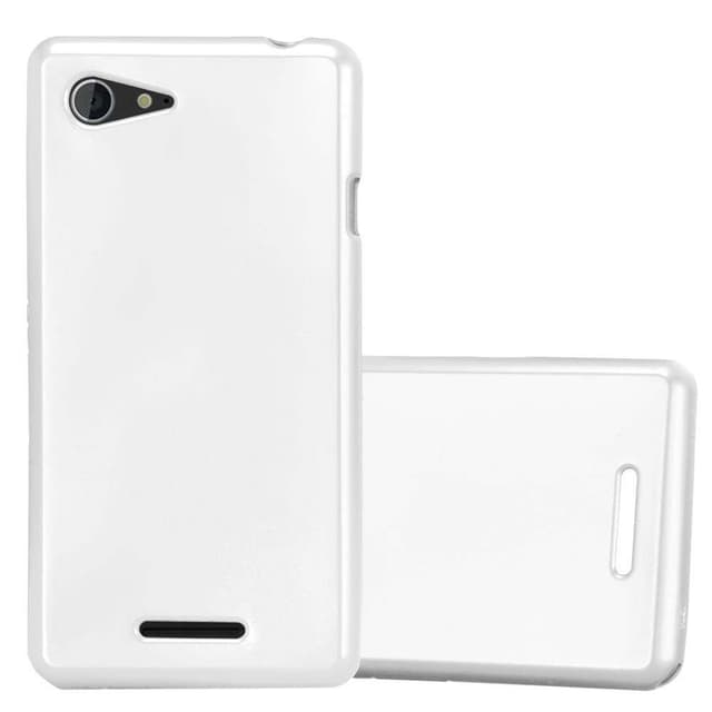 Sony Xperia E3 Cover Etui Case (Sølv)